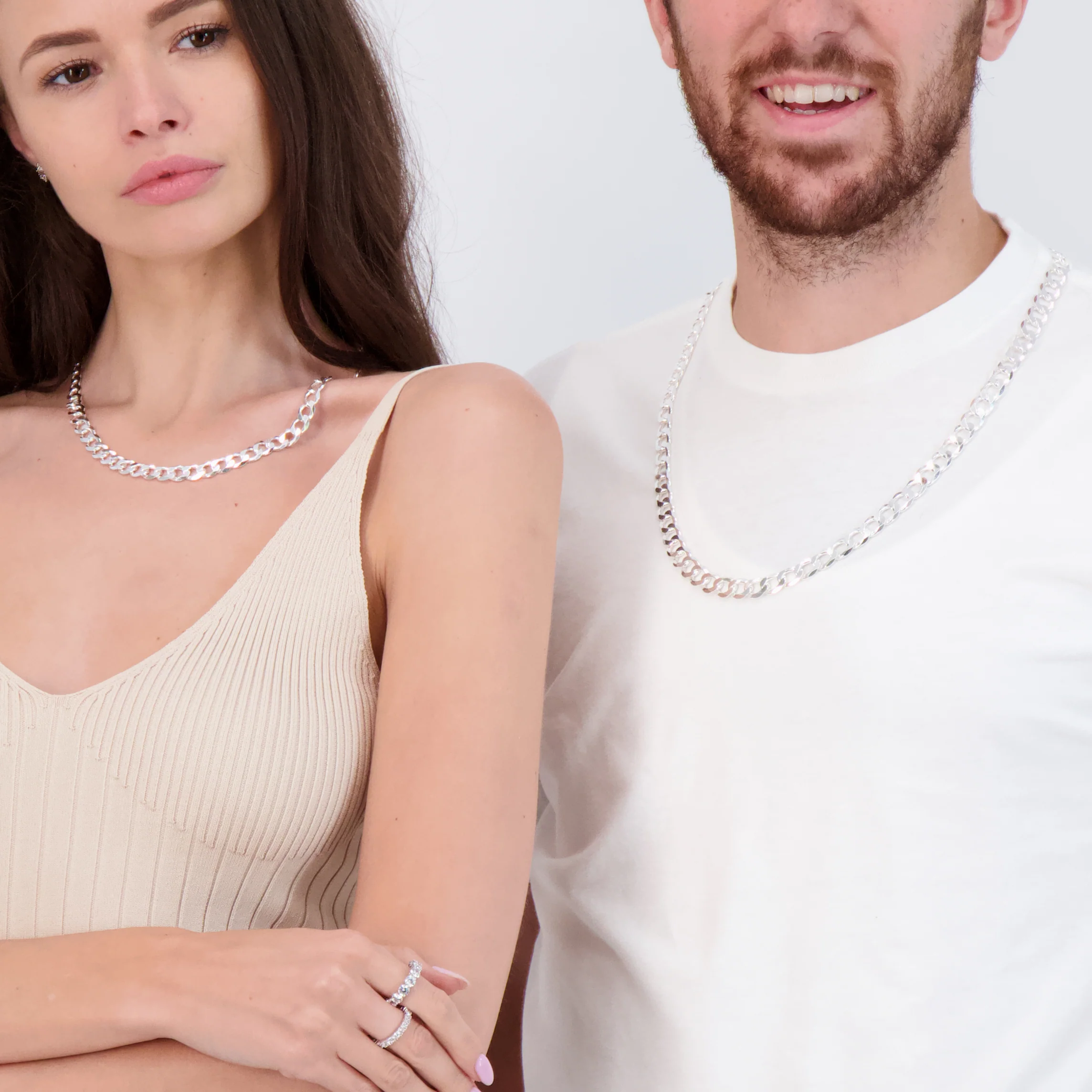 Silver Mariner Chain Necklaces - Image 17